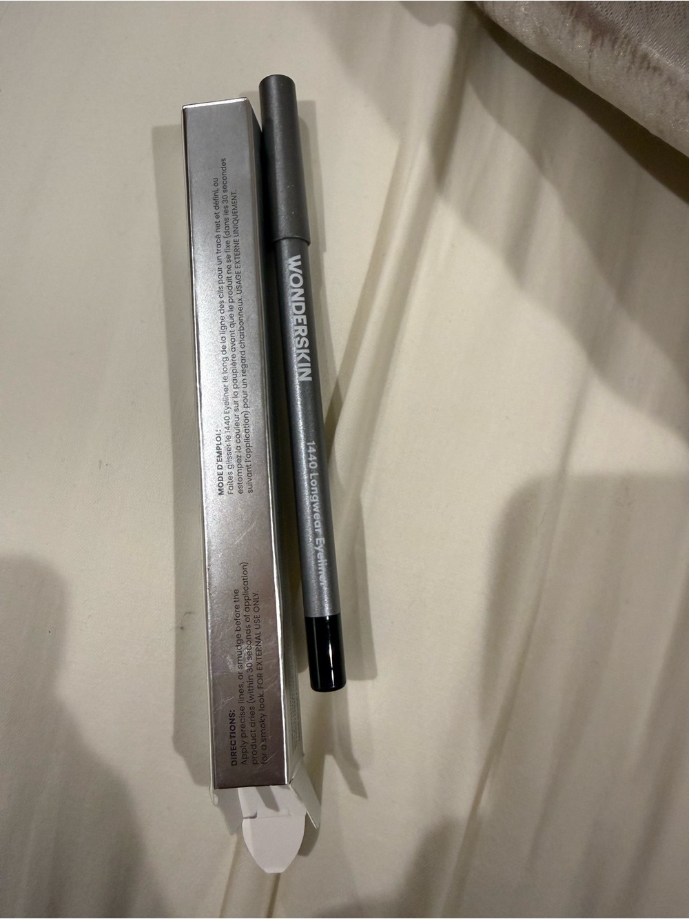 Wonderskin Longwear Eyeliner Pencil in Black